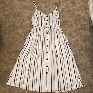 Stripped dress